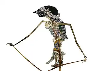 Wayang Kulit (Shadow Puppet) Princess Shinta, Tropenmuseum Collections, Indonesia before 1983