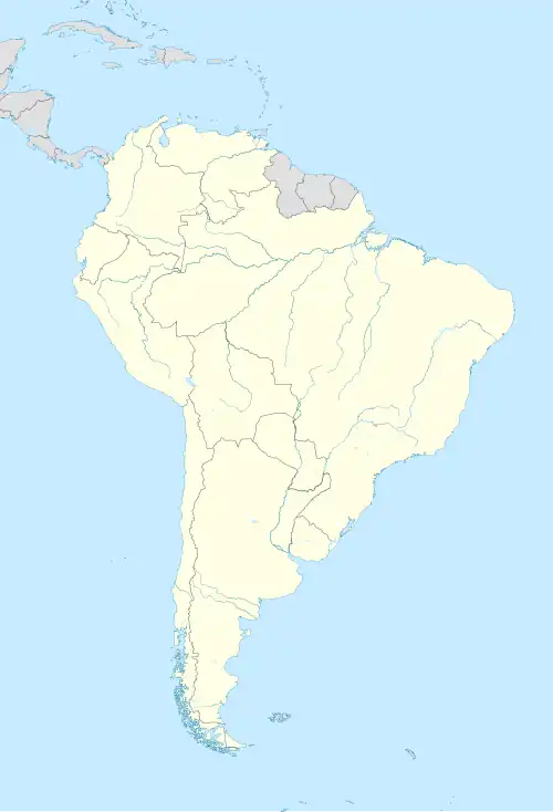 2016 Copa Libertadores is located in South America