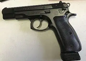 CZ 75BD variant, with 19-round magazine.