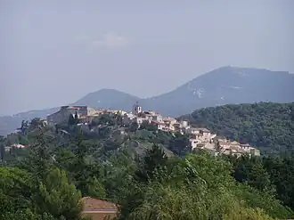 View of the village