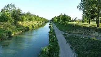 The Saône Canal at Maxilly-sur-Saône