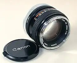 50&nbsp;mm f/1.4, breech ring version 1 ("chrome nose")