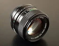 50&nbsp;mm f/1.4, New FD