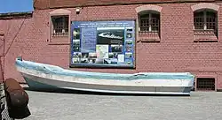 Image 51A pirate skiff in Baltiysk, Russia — captured by the Russian Navy (from Piracy off the coast of Somalia)