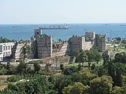 Seaside walls section