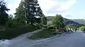 Carpathian village Koziova along the M06 Highway