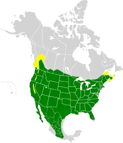 Map of range