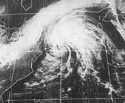 Satellite image of Carrie near Massachusetts