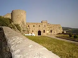 Romanic castle of Bovino with Norman Tower