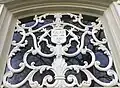 The town symbol of Bemmel above the door of the castle