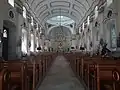 Cathedral nave in 2024