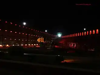 Night time view