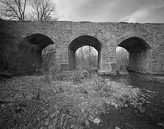 Centennial Bridge in Center Valley in March 1996