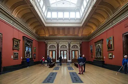 The Central Hall, part of Sir John Taylor's additions