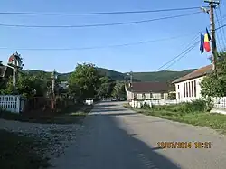 Sălișca village center