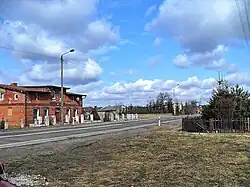 The village centre
