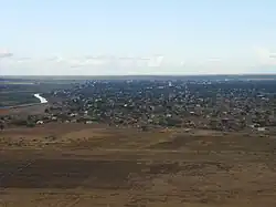 Aerial view of Chokwe