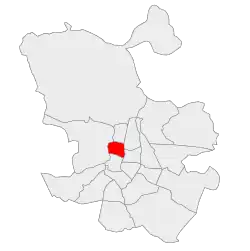 Location of Chamberí