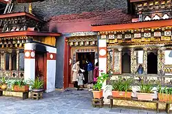 Entrance to protector temple