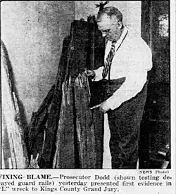 Charles J. Dodd, Kings County DA in 1923