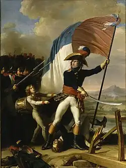 Augereau on the bridge at Arcole, 15 November 1796 (1798)