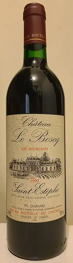 Chateau Le Boscq 1990