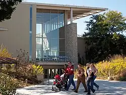 Front entrance on Cannon Drive