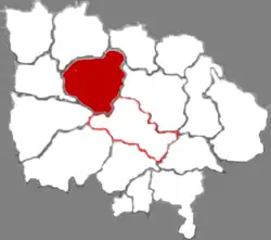 Pu County in Linfen