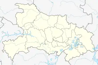 Fangxian is located in Hubei