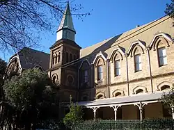 This is a photograph of the Broadway campus which is the larger of the two campuses in Sydney.