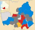 2004 results map
