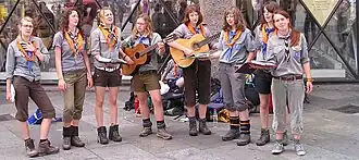Image 3Singing Girl Guides in Germany, 2007 (from Girl Guides)