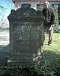 Memorial stone of African freedom, of the Pacci, courtyard of the Cicignano crossroads building and the local historian avv. Umberto Mattei[23][24]