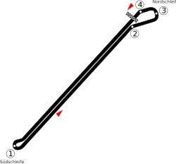 map of the track