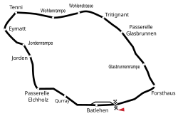 Circuit Bremgarten track layout