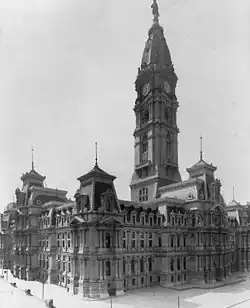 Philadelphia City Hall in 1899