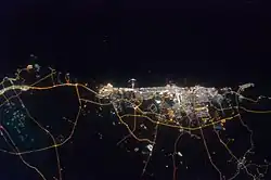 Dubai at night