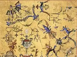 Claude Audran III, Arabesque ceiling decoration.