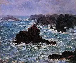 Belle-Île, Effect of Rain (1886), Bridgestone Museum of Art