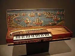 Lepanto clavichord, 16th century, Italy