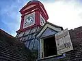 The clock tower.