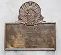 World War I memorial plaque, College Park, Georgia (1921)