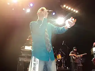 Collie Buddz performing at the Sound Academy in 2012