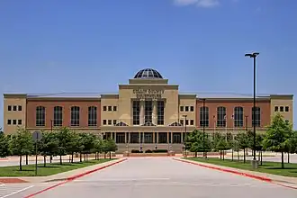 The Collin County Courthouse in McKinney