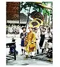 Emperor at Nam Giao ceremony.