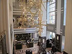 Hotel lobby