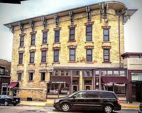 The hotel in 2016