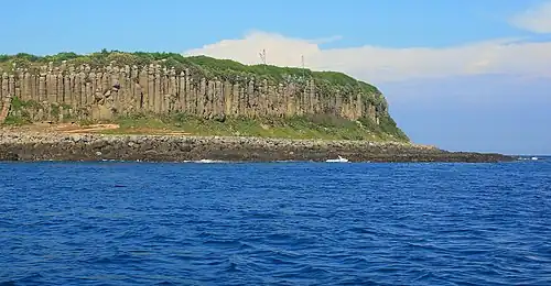Basalt columns