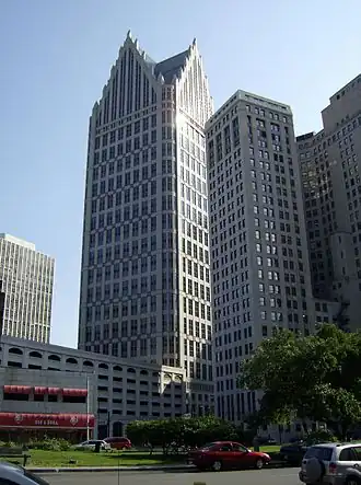 One Detroit Center by John Burgee and Philip Johnson