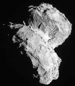 As seen by Rosetta on 22 August 2014